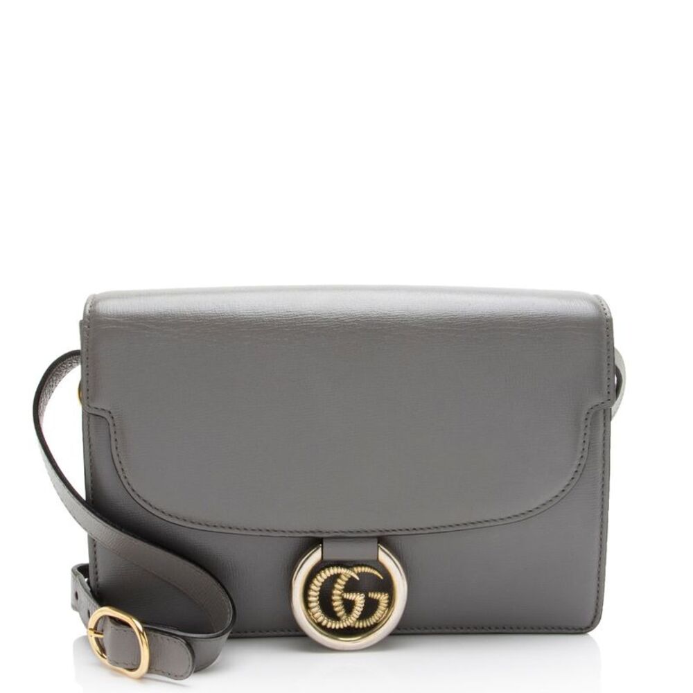 Gucci Leather Torchon GG Ring Small Shoulder Bag